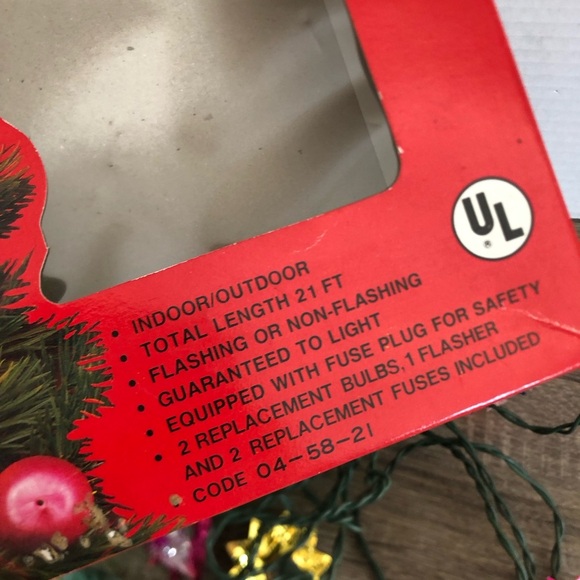 Vtg Multicoloured String Lights - Picture 8 of 13